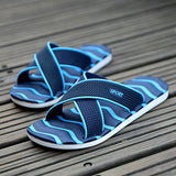 Z Casual Plaid Stripes Men Sandals