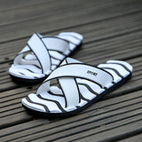 Z Casual Plaid Stripes Men Sandals