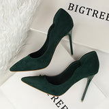LALA IKAI Slip On High Heel