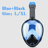 KEEE DIVING Anti Fog Full Face Snorkeling Mask