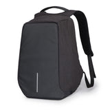 Mens Soft PU Leather Casual Laptop Backpack