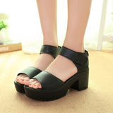 Summer Pep-Toe Woman Sandals