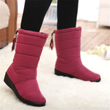 Winter Mid-Calf Down Boots