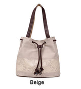 Bucket Bag Drawstring Shoulder Bag