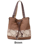 Bucket Bag Drawstring Shoulder Bag
