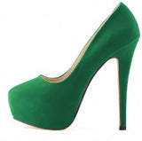 Round Toe High Heels