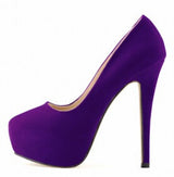 Round Toe High Heels