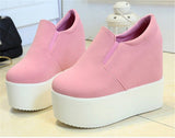 HEE GRAND  Soft High Heels Platform Wedge