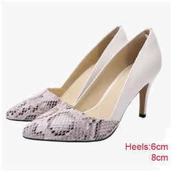 Snake Grain Elegance Shoes