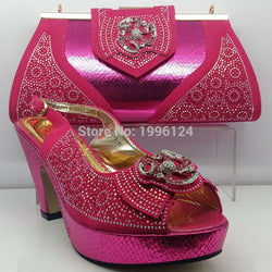 Italian Shoe with Matching Bag