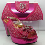 Italian Shoe with Matching Bag