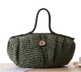 Pillow Straw Summer Beach Bag