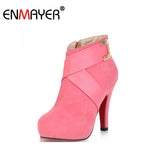 ENMAYER Pumps Ankle Boots