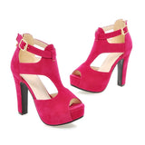 S.Romance Women High Heel Sandals