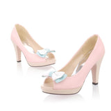REAVE CAT High Heels Pumps Open Toe