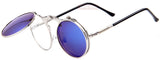 MERRY'S VINTAGE STEAMPUNK Sunglasses round Designer steam punk Metal Women Coating Sunglasses Retro CIRCLE SUN GLASSES