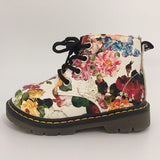 Floral Flower Print Children Boots