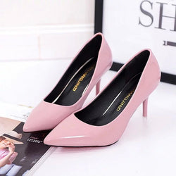 Pointed Woman High Heeled