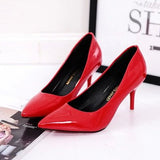 Pointed Woman High Heeled