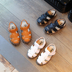leather sandals boys
