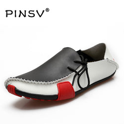PINSV Cow Split Leather Shoes