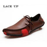 PINSV Cow Split Leather Shoes