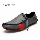 PINSV Cow Split Leather Shoes