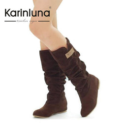 European Style Mid Calf Shoes