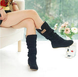 European Style Mid Calf Shoes