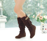 European Style Mid Calf Shoes