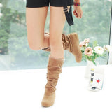 European Style Mid Calf Shoes