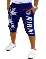 Palm Print Design Bermuda Shorts
