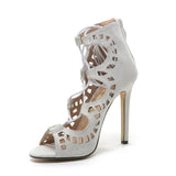 Rumbidzo Fashion Women Lace up High Heels