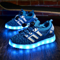 Fashion Kids Sneakers Luminous Lighted