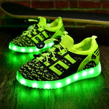 Fashion Kids Sneakers Luminous Lighted