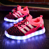 Fashion Kids Sneakers Luminous Lighted