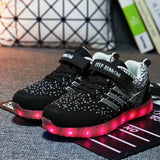 Fashion Kids Sneakers Luminous Lighted