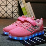 Fashion Kids Sneakers Luminous Lighted