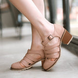 ENLEN&BENNA 2016 Autumn Vintage Women Shoes Pointed Toe Women Pumps Fashion Sweet Women High Heels Shoes Thick Heel Plus Size