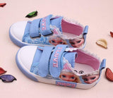 Snow Queen Girls Canvas Shoes