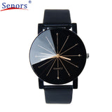 Quartz Relogio Masculinos Dial Glass