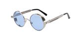 Gothic Steampunk Mens Sunglasses Coating Mirrored Sunglasses
