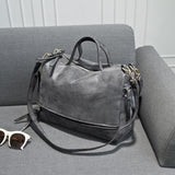 Bolish Nubuck Leather Vintage Shoulder Bag