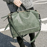 Bolish Nubuck Leather Vintage Shoulder Bag