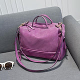 Bolish Nubuck Leather Vintage Shoulder Bag