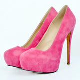 Hot New Sexy Round Toe Heels