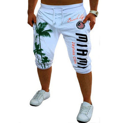 Palm Print Design Bermuda Shorts