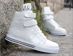 Justin Bieber Casual Men High Top Shoes Lace up