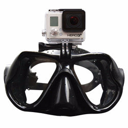 Professional Underwater Diving Mask Scuba Snorkel Swimming Goggles for GoPro Xiaomi SJCAM Sports Camera