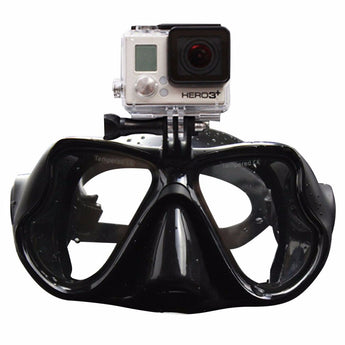 Professional Underwater Diving Mask Scuba Snorkel Swimming Goggles for GoPro Xiaomi SJCAM Sports Camera